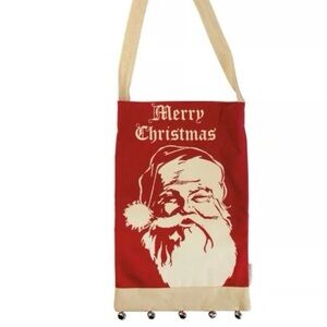New Vintage Inspired Merry Christmas Hanging Bag